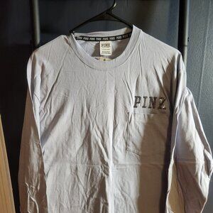 Pink Victoria's Secret Long Sleeve Tee
